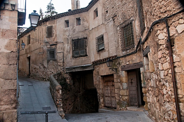 Straße in der Altstadt von Cuenca.