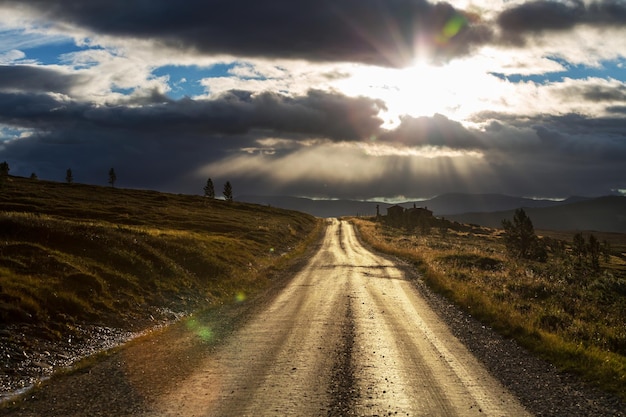 Straße in Norwegen