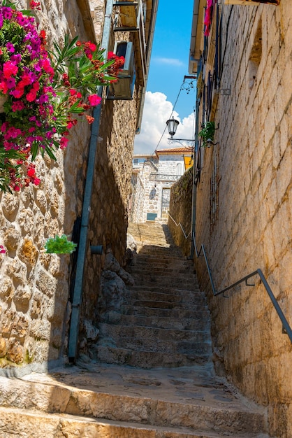 Straße in Perast