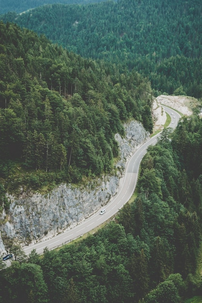 Straße in Österreichische Alpen