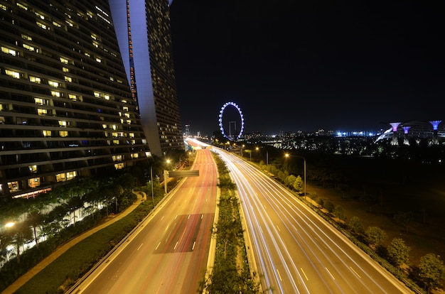 Straße nahe Jachthafenbucht versandet Hotel in Singapur