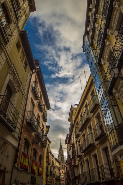 Straße von Toledo in Spanien