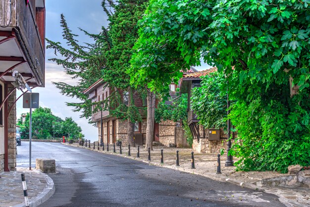 Straßen der alten Stadt von Nessebar, Bulgarien