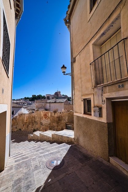 straßen der stadt caravaca de la cruz murcia