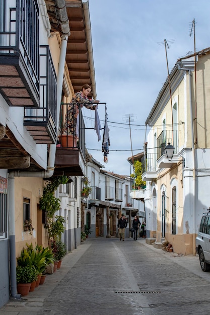 Straßen von Guadalupe in Caceres Extremadura Spanien