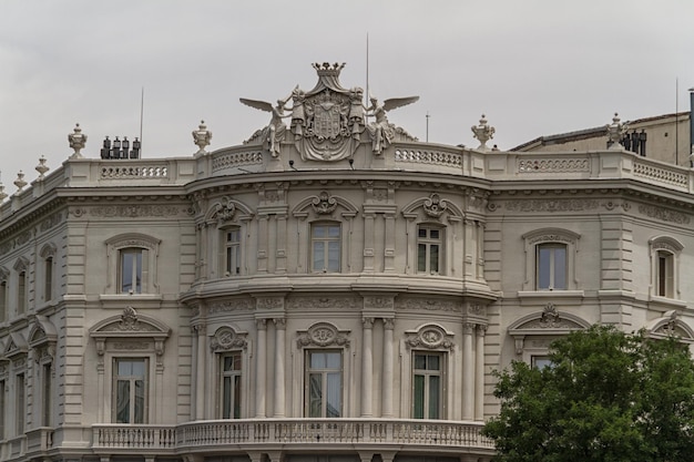 Straßenansicht in Madrid