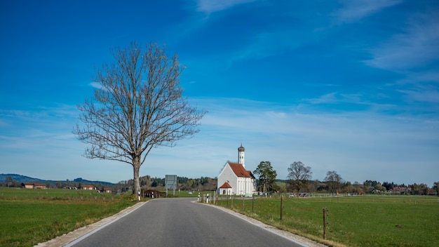 Straßenhaus-Naturlandschaft