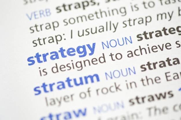 Strategiedefinition