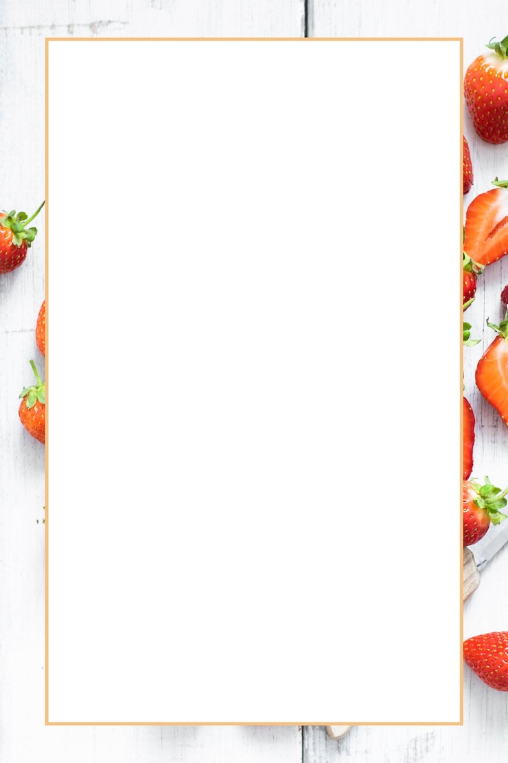 Foto strawberry png durchsichtiger rahmenhintergrund
