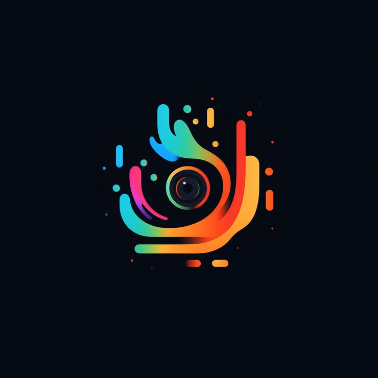 Foto streamvision un logotipo minimalista inspirado en paul rand para la producción y transmisión de video