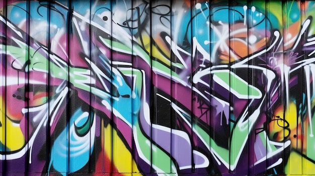 Street-Art-Graffiti an der Wand