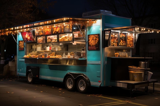 Street Eats Explorando el mundo de la comida Truck de fondo 256jpg