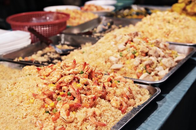 Streetfood-Markt in Thailand