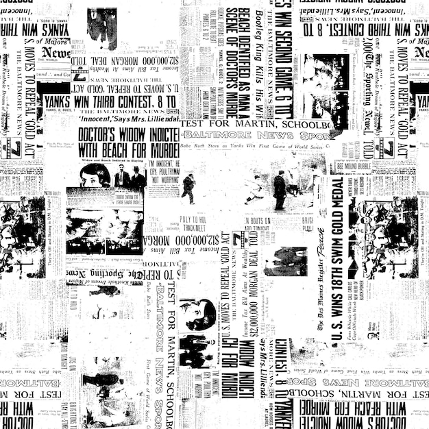 Streubuchstaben Alphabet nahtloses Muster Vektor schwarze Farbe Textur Stempel Typographie Banner Grunge fett Schrift mit trockener Pinsel Textur Kindliche Stil Großbuchstaben Hand gezeichnet Typografie Banner