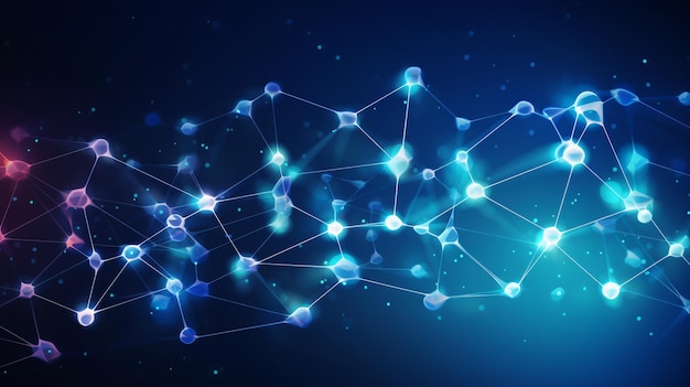 Struktur Molekül und Kommunikation DNA Neuroatom