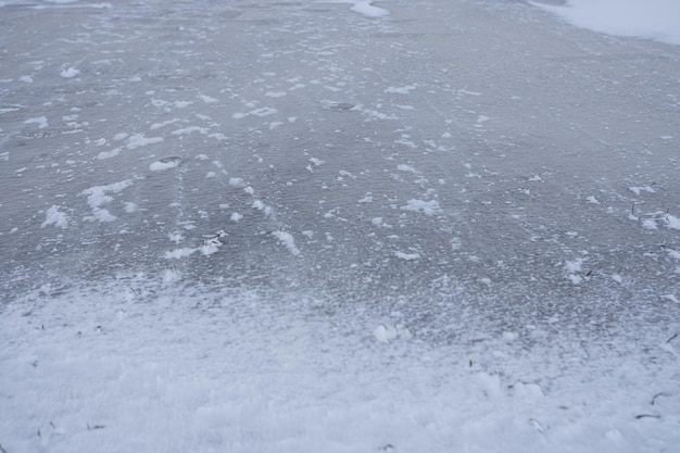 Strukturierte kalte frostige Eisoberfläche