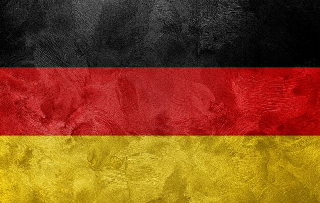 Strukturiertes Foto der Flagge Deutschlands