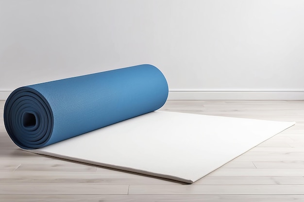 Studio Yoga Mat Mockup Espaço branco em branco para o seu design