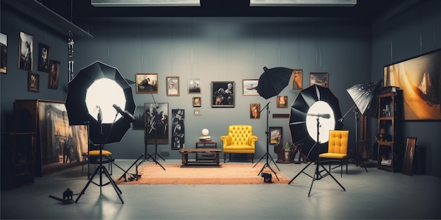 Studio zum Welttag der Fotografie