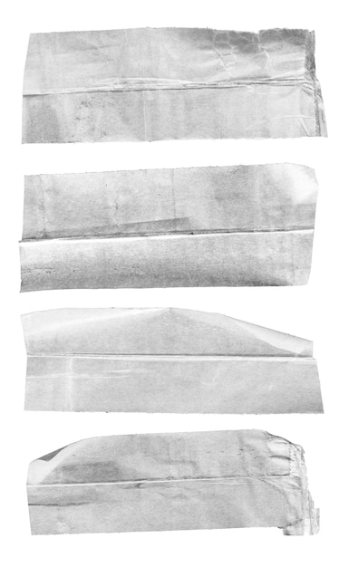 Stücke zerrissener Papiertexturhintergrund mit Kopienraum für Text