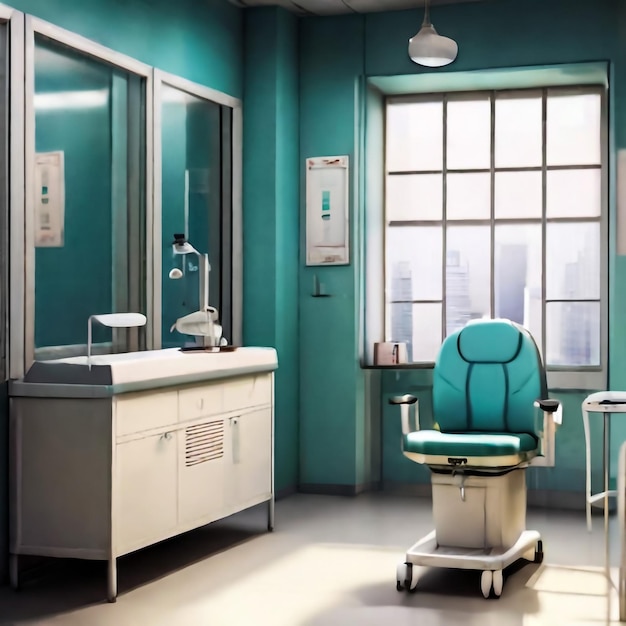 Stühle und Werkzeuge für Zahnarztpraxen