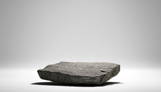 Stunning Rock Stone Podium Mockup präsentieren Sie Ihr Produkt in einer abstrakten Präsentation Leere Anzeige