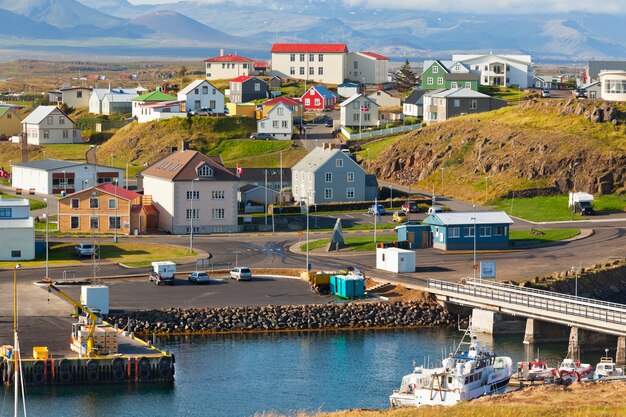 Stykkisholmur, la parte occidental de Islandia