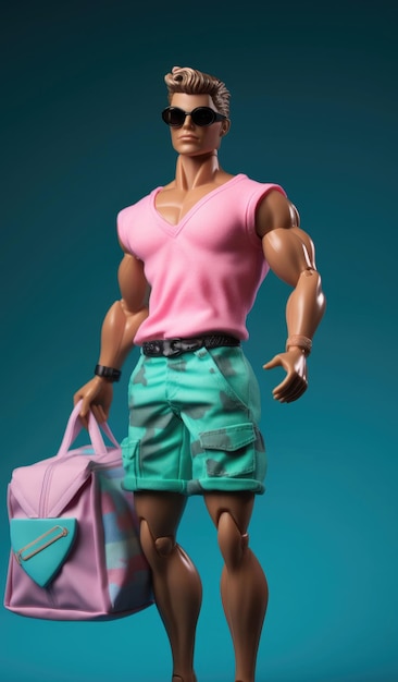 Style and Adventure Barbie's Fashionable Male Companion figura de muñeca