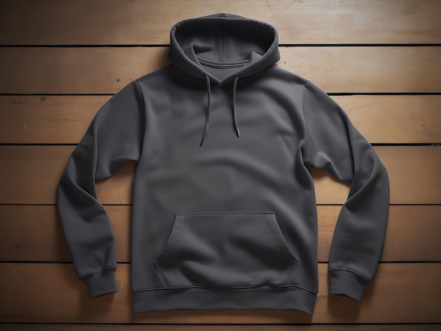 Stylisches Hoodie-Mockup für Mode und Freizeitkleidung, KI-generiert