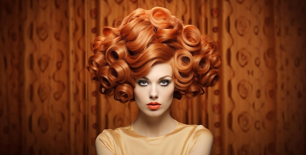 Foto stylisches lowe hat friseursalon en menschen moda femenina fondo de pantalla hd