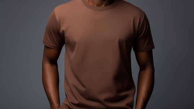 Stylish_Brown_TShirt_Marketing