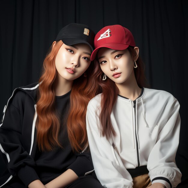 Stylish Rebellion captura la vibrante esencia de las jóvenes mujeres Kpop en streetwear