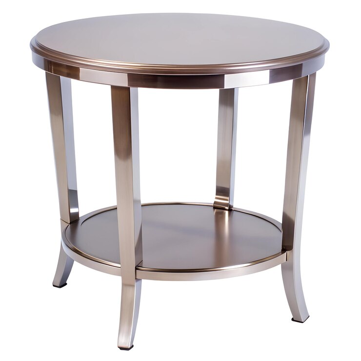 Foto stylish side table acento perfeito para qualquer espaço de vida gerador de ia