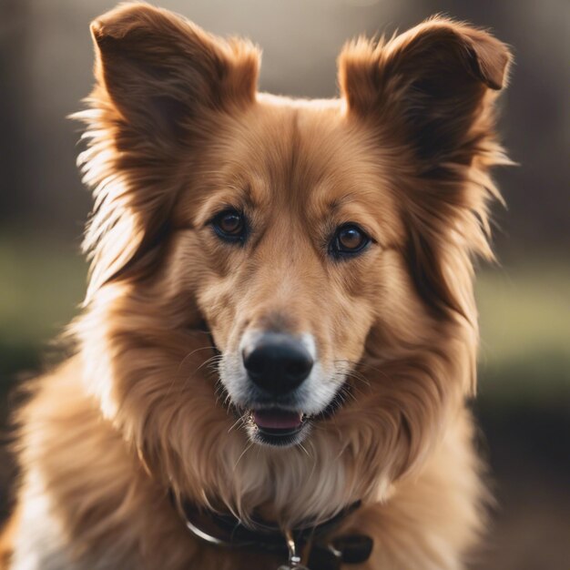 Foto su compañero canino es leal, juguetón y enérgico