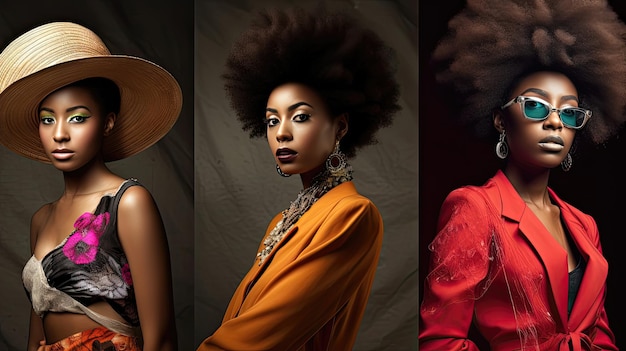 Con su perspectiva única y su visión artística, los fotógrafos de moda negros aportan un enfoque fresco e innovador. Generado por IA