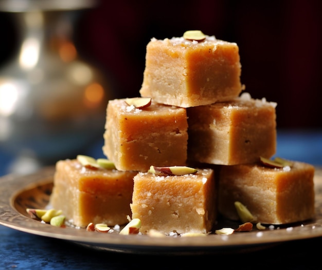 Suave y delicioso Khoa Burfi