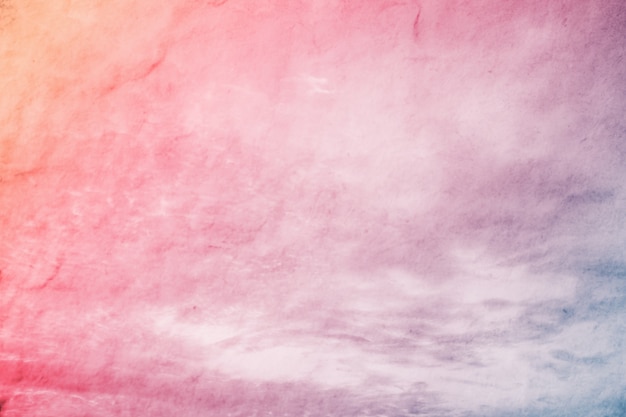 Suave nublado es degradado en colores pastel, fondo abstracto del cielo en color dulce.