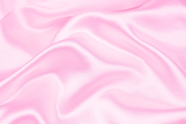 Suave seda rosa elegante ou textura de cetim pode usar como abstrato