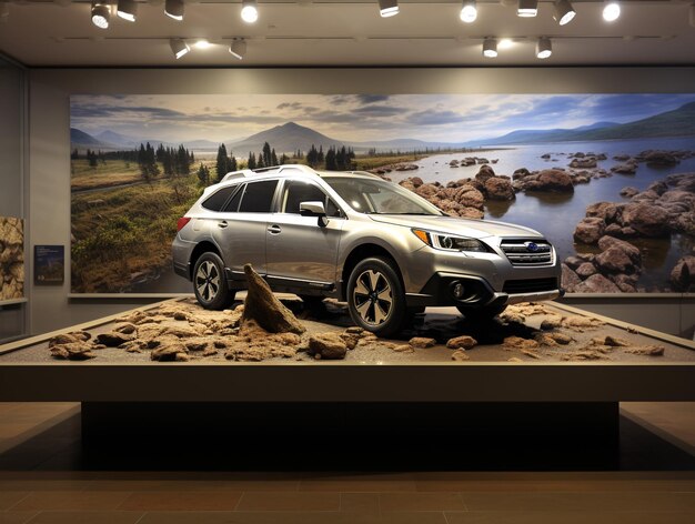 Foto subaru outback-ausstellung