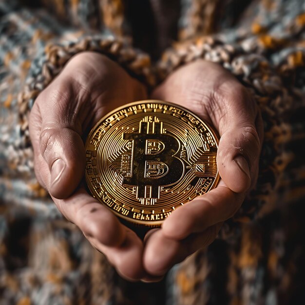 Foto subasta benéfica de bitcoin con postores que apoyan una causa p concept crypto tendencia de fondo de la foto