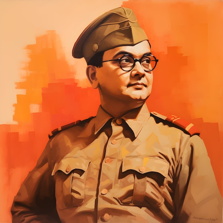 Foto subhash chander bose
