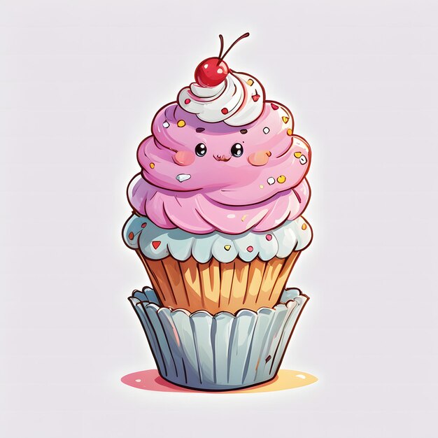 Sublimation von Cupcake