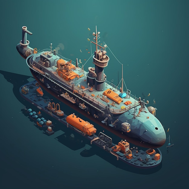 Submarino isométrico