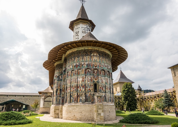 Sucevita-Kloster in der Bukowina in Rumänien.