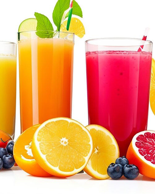 Foto suco de frutas delicioso