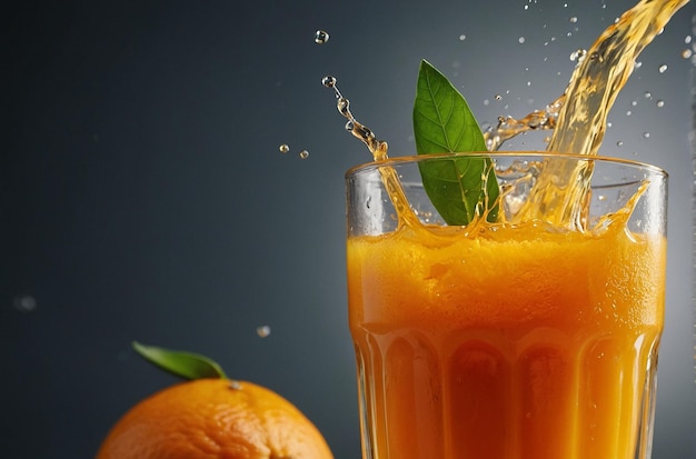 Suco de laranja energizante