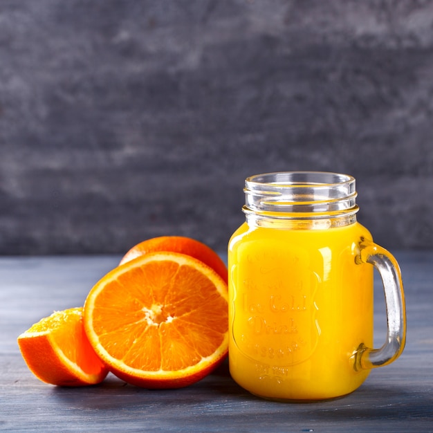 Suco De Laranja Fresca. Bebida de festa de verão.