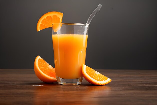 Suco de laranja fresco