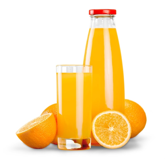 Suco de laranja fresco