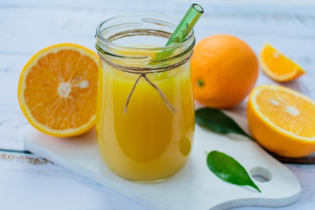 Suco de laranja.